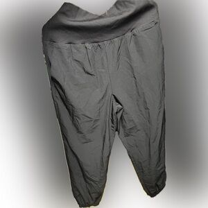 Black Jogger Pants: Vanilla star Large wind breaker